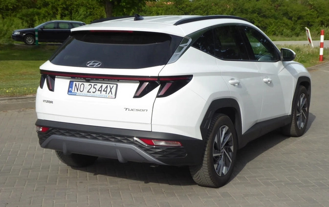 Hyundai Tucson cena 97000 przebieg: 79200, rok produkcji 2021 z Ostróda małe 191